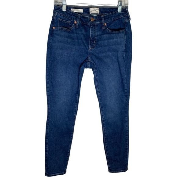 Universal Thread Denim - Universal Thread Womens Jeans Blue Size 6 Skinny Dark Wash Solid Stretch Curvy